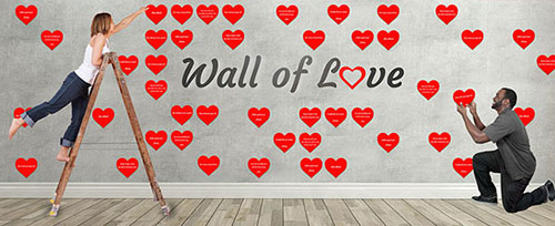 Wall of Love GivingGrid Example